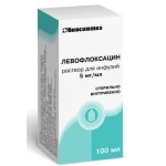Левофлоксацин, раствор для инфузий 5 мг/мл 100 мл 56 шт бутылки