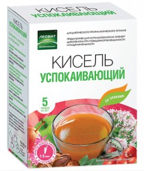 Кисель, Леовит 20 г 5 шт успокаивающий