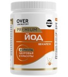 Йод, OVER laboratory (ОВЕР Лаборатори) капсулы 60 шт БАД Калия йодат