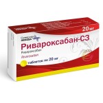 Ривароксабан-СЗ, таблетки покрытые оболочкой пленочной 20 мг 14 шт