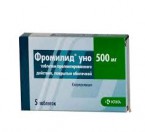 Фромилид уно, табл. пролонг. п/о 500 мг №5