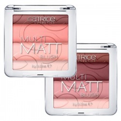 Румяна Catrice Мульти матт блаш палетка 4 цвета 020