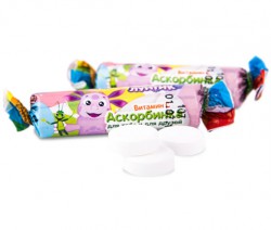 Аскорбинка Лунтик 10 шт. табл. 3 г