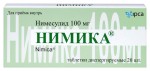 Нимика, таблетки диспергируемые 100 мг 20 шт