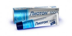 Лиотон 1000, гель д/наружн. прим. 1 тыс.ЕД/г 50 г №1