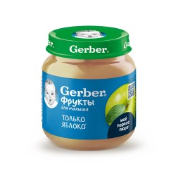 Пюре Gerber яблоко 125 г