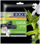 Маска тканевая для лица, EXXE (Экс) 28 г 1 шт Сила угля очищающая черная для всех типов кожи бамбуковый уголь