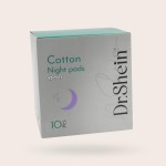 Прокладки, Dr. Shein (Др. Шейн) 10 шт ночные 100% органический хлопок