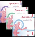 Дуопресс, таблетки покрытые пленочной оболочкой 160 мг+25 мг 30 шт