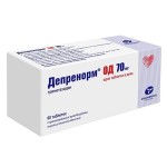 Депренорм ОД, таблетки с пролонгированным высвобождением покрытые пленочной оболочкой 70 мг 60 шт