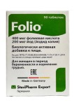 Фолио, таблетки 95 мг 90 шт