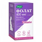Фолат, таблетки для рассасывания 400 мкг 0.23 г 100 шт